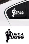 Like A Boss Sticker