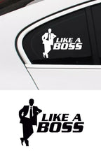 Like A Boss Sticker