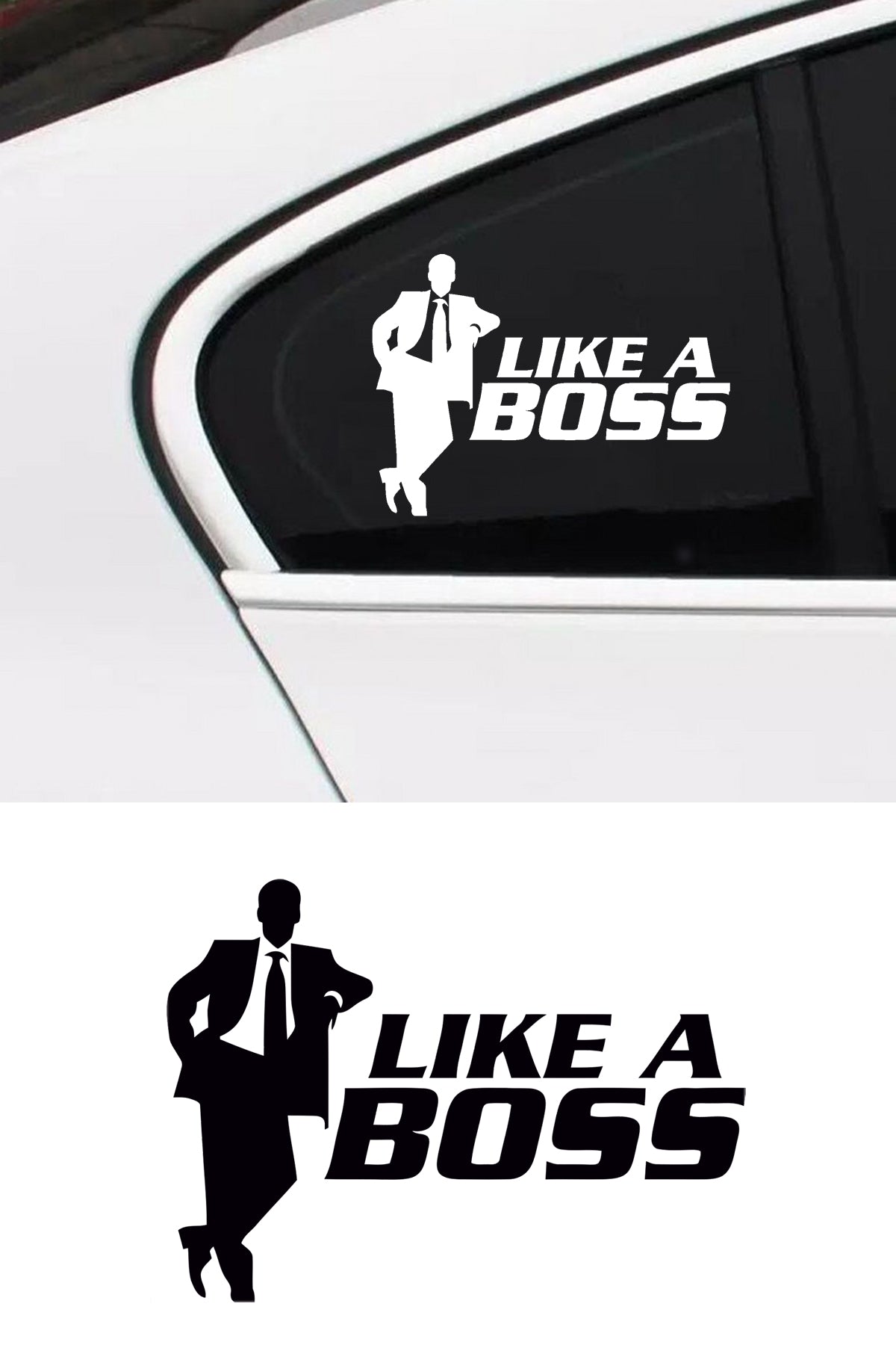 Like A Boss Sticker