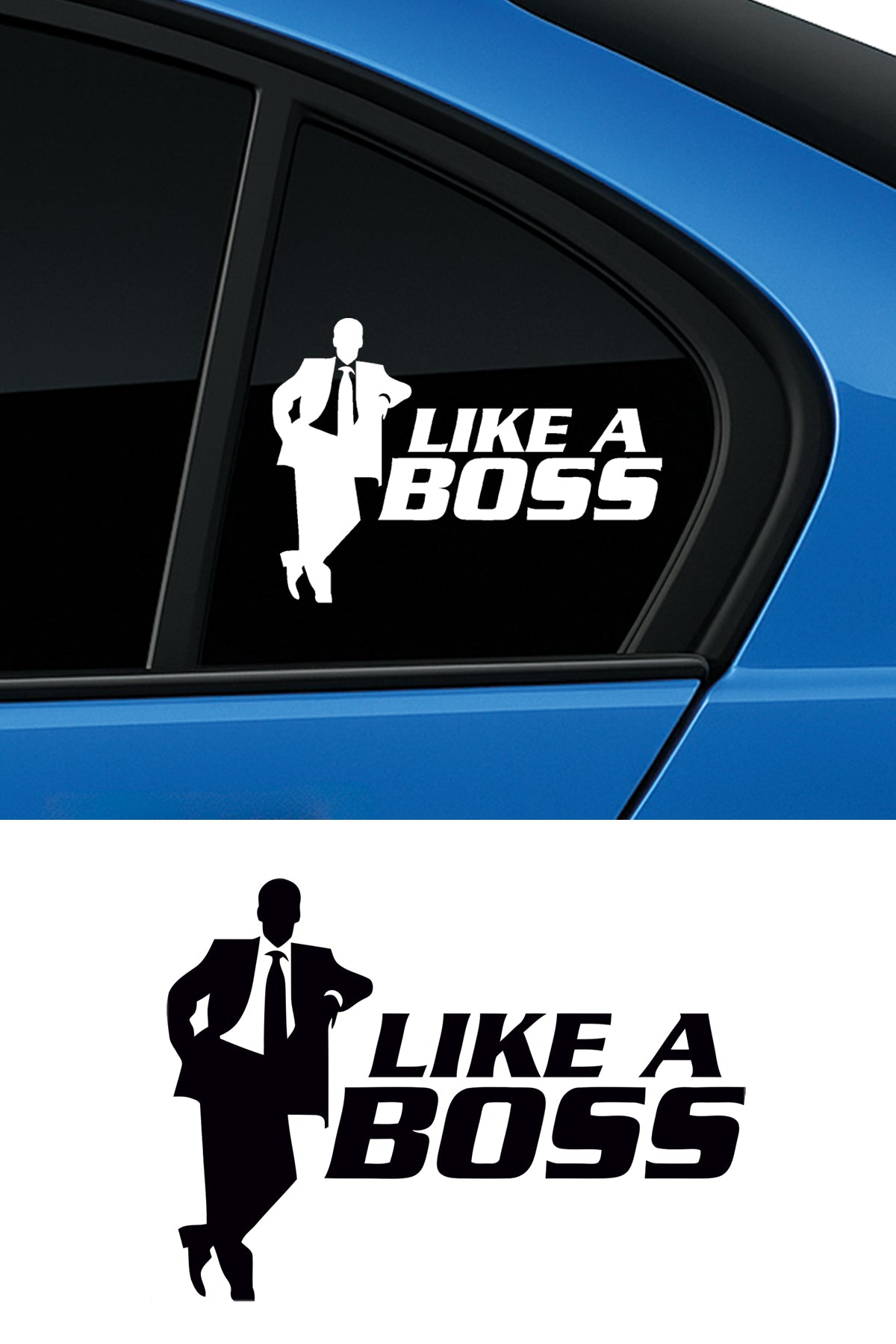Like A Boss Sticker