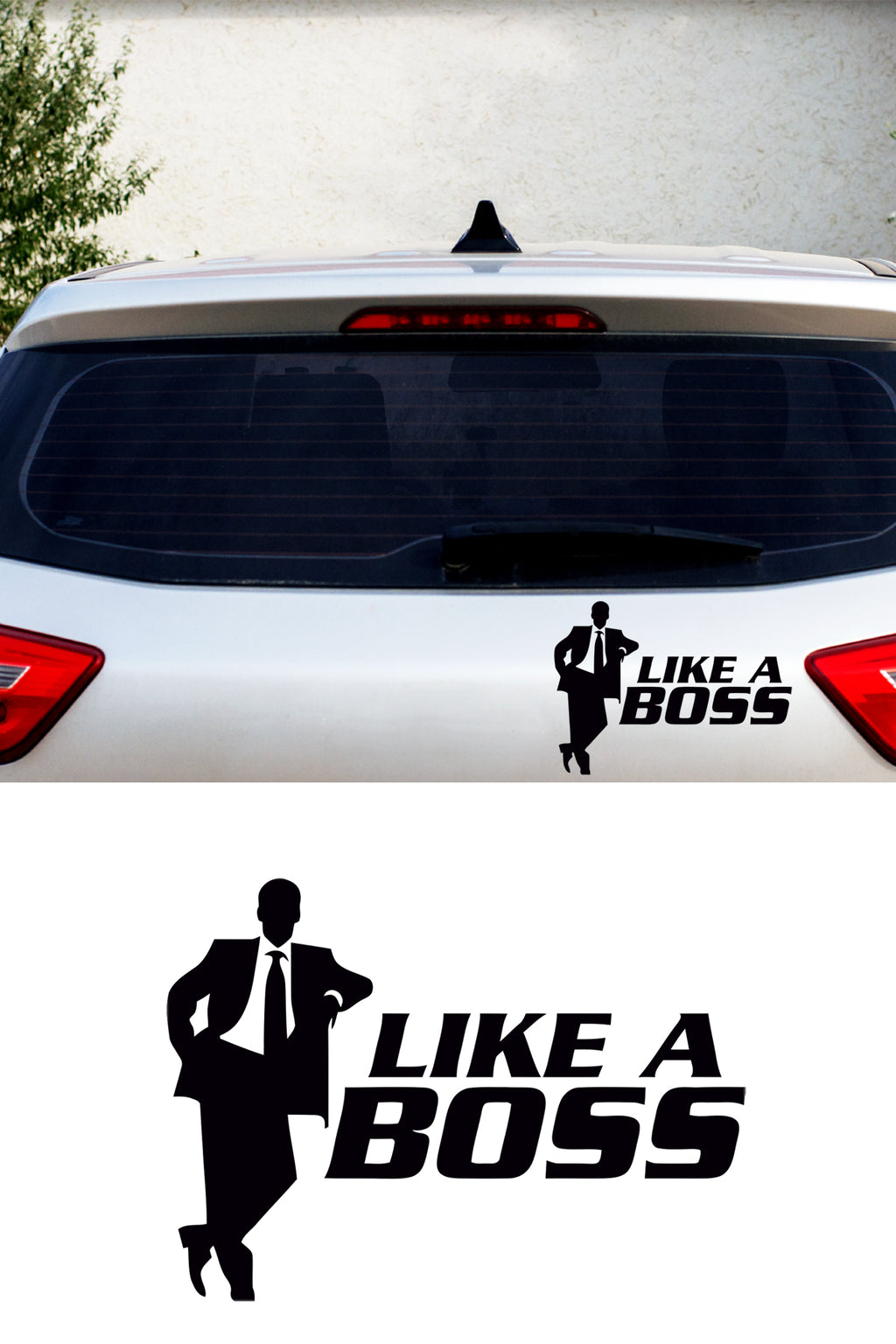 Like A Boss Sticker