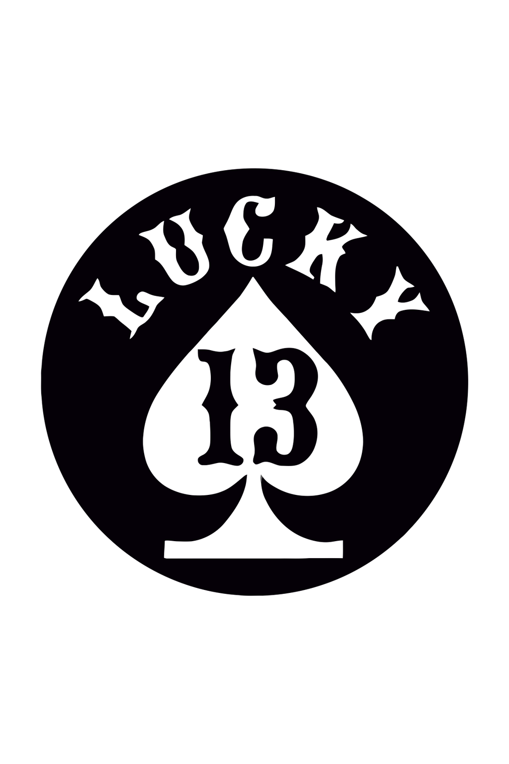 Lucky 13 Sticker