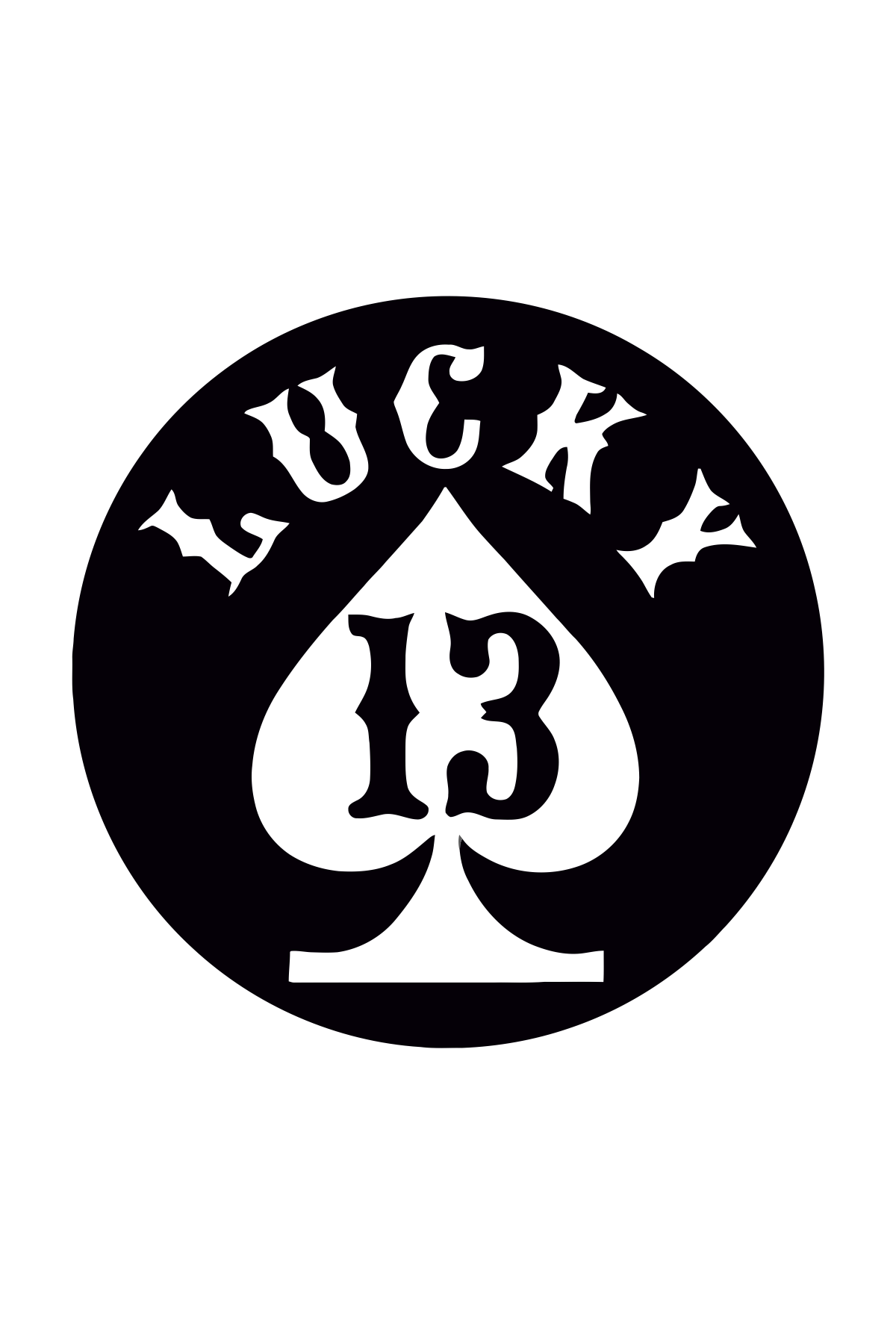 Lucky 13 Sticker