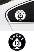 Lucky 13 Sticker
