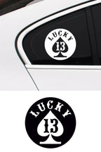 Lucky 13 Sticker