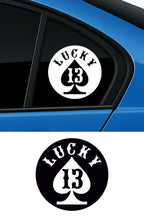 Lucky 13 Sticker