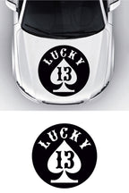 Lucky 13 Sticker