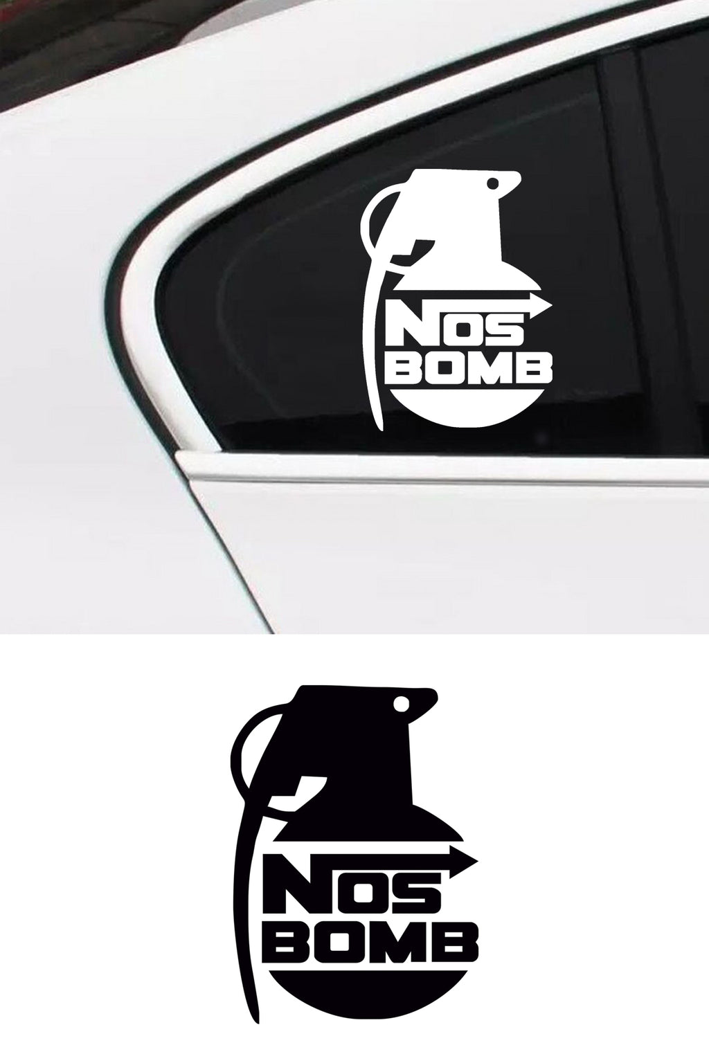 Nos Bomba Sticker