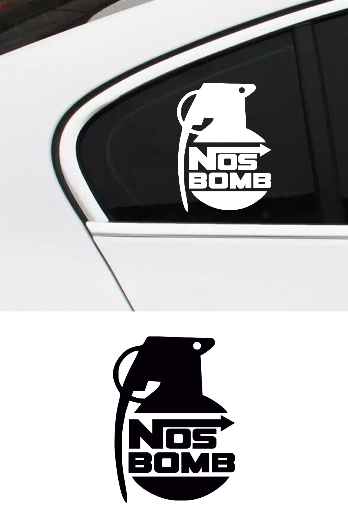 Nos Bomba Sticker