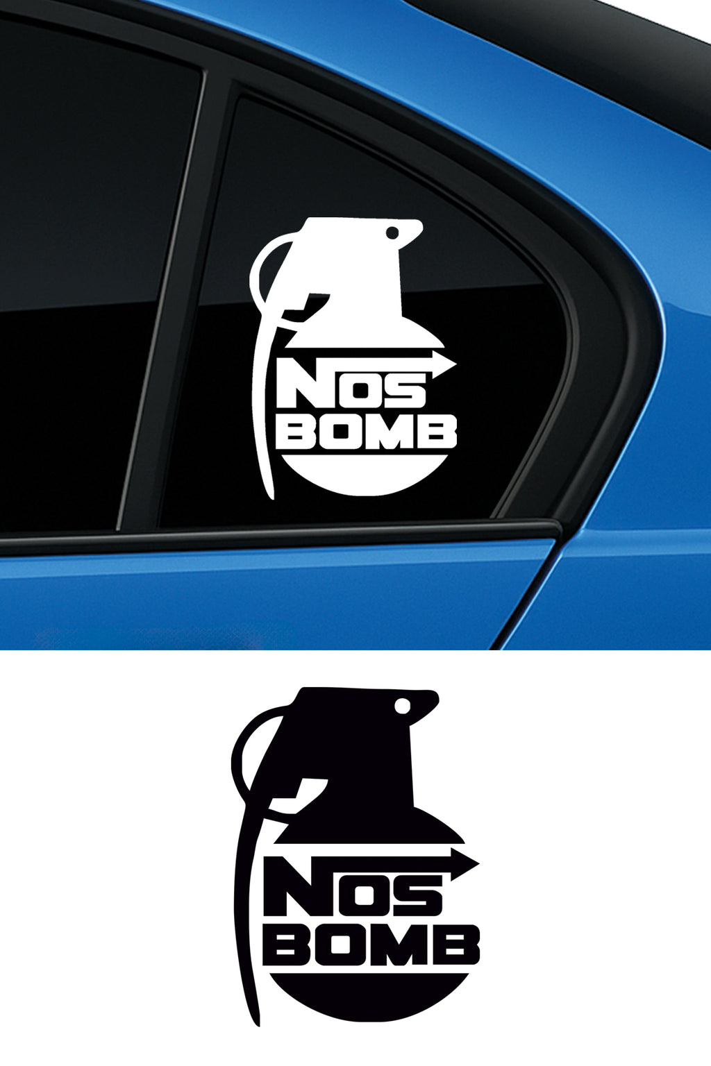 Nos Bomba Sticker