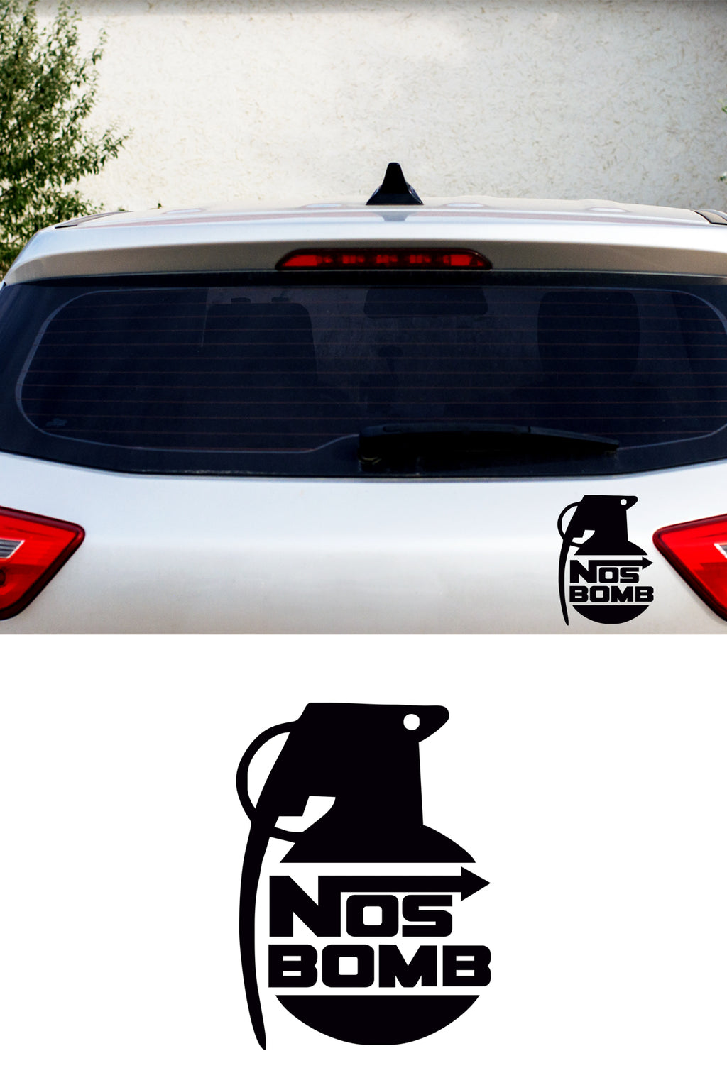 Nos Bomba Sticker