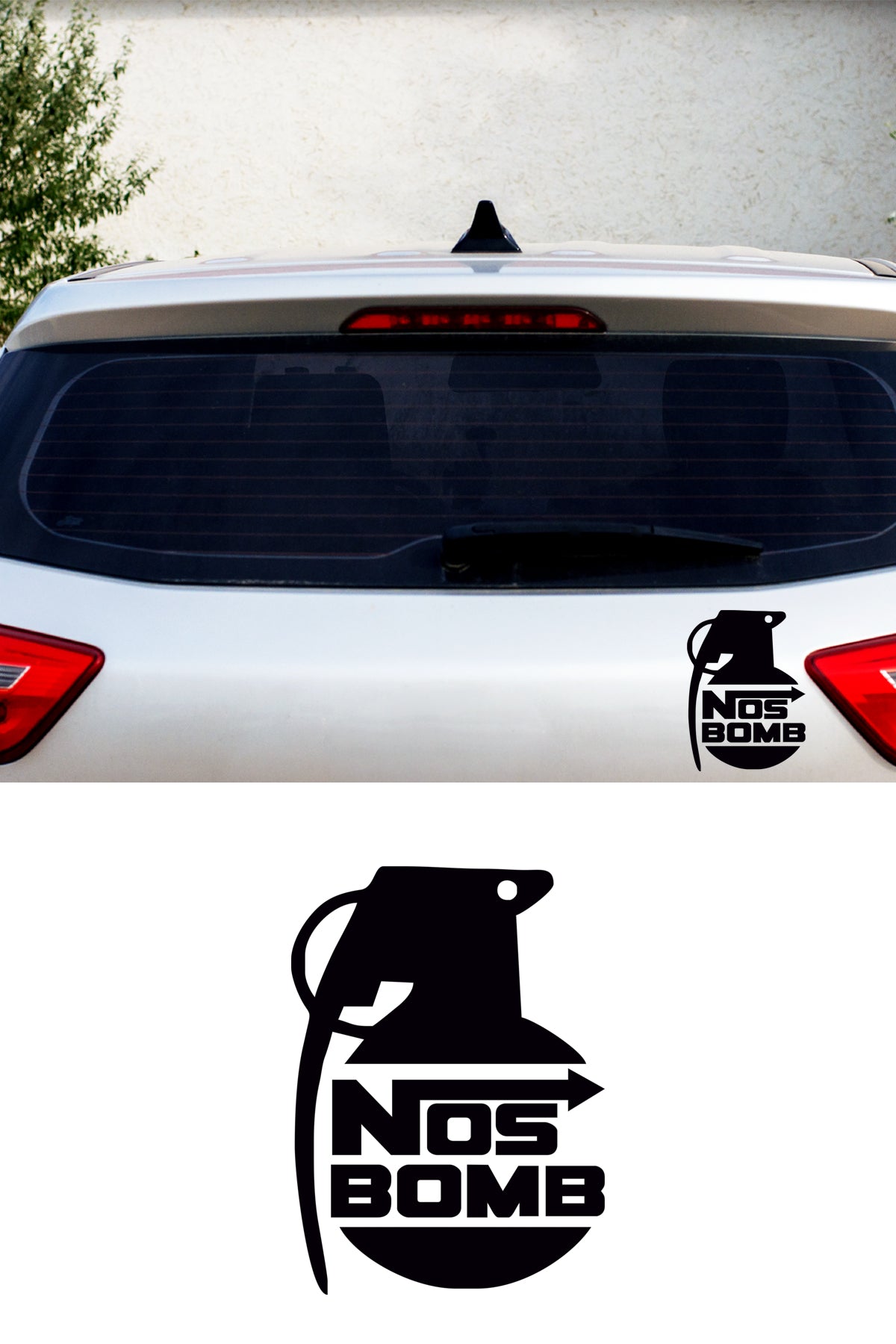 Nos Bomba Sticker
