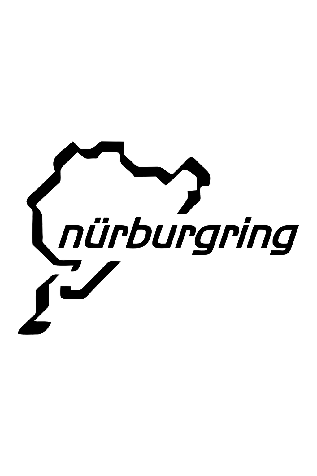 Nürburgring Oto Sticker
