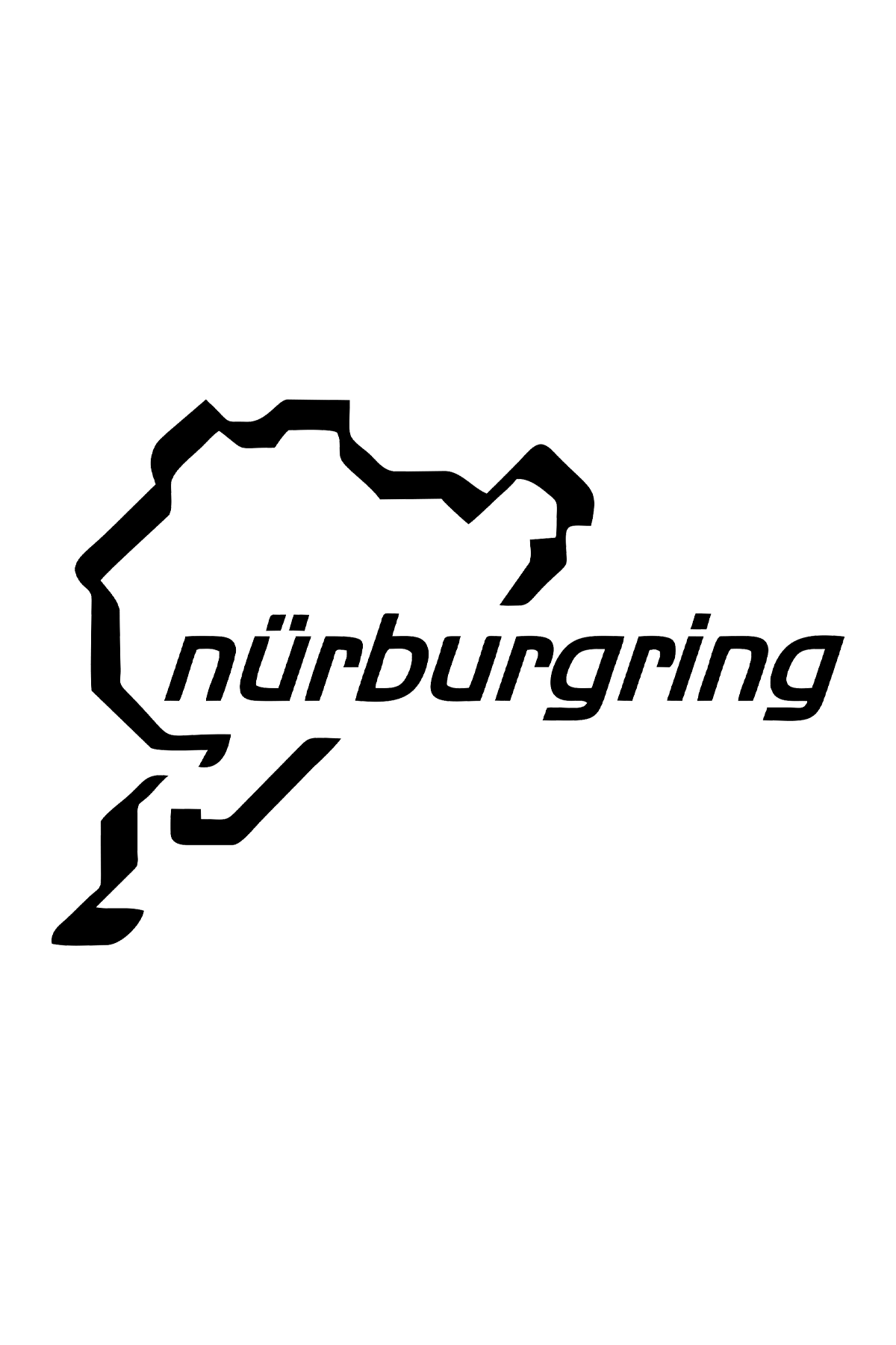 Nürburgring Oto Sticker