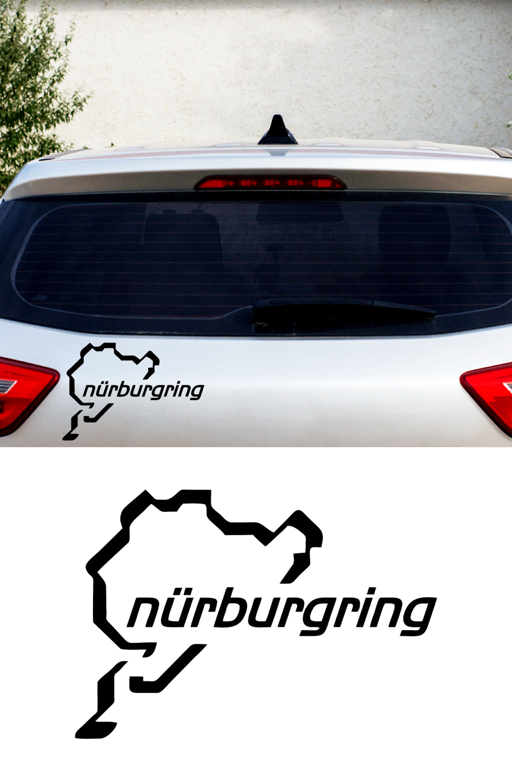Nürburgring Oto Sticker