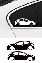 Peugeot 207 basık Oto Sticker Sağ Sol Takım