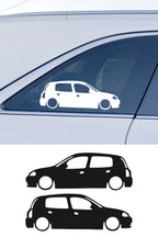 Renault Clio Mk2 Basık Oto Sticker Sağ Sol Takım