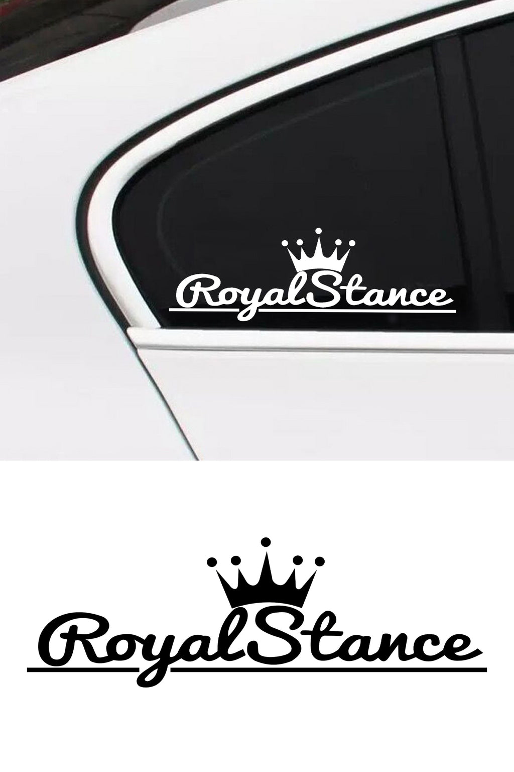 Royal Stance Sticker