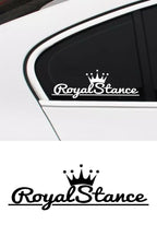Royal Stance Sticker