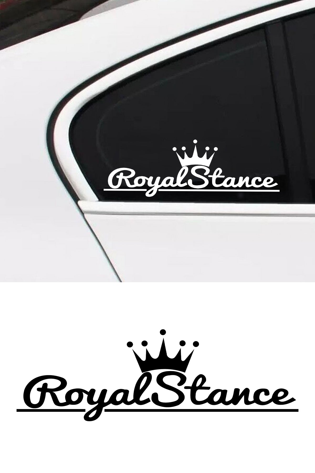 Royal Stance Sticker