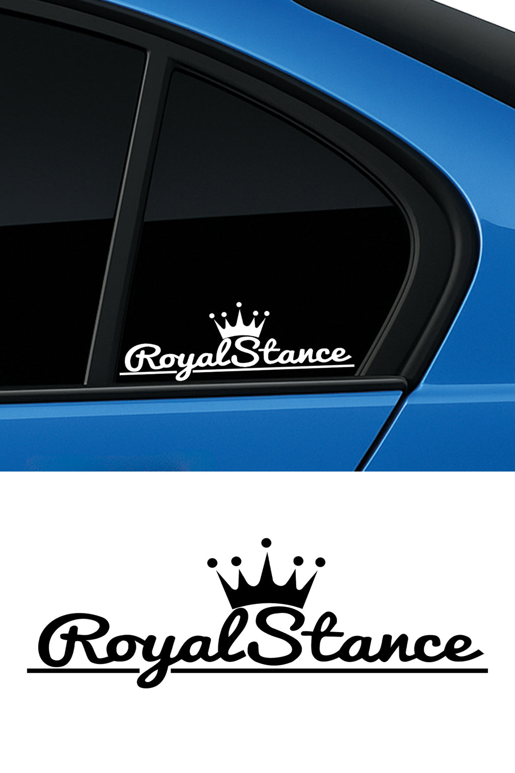 Royal Stance Sticker