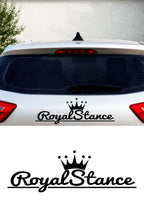 Royal Stance Sticker
