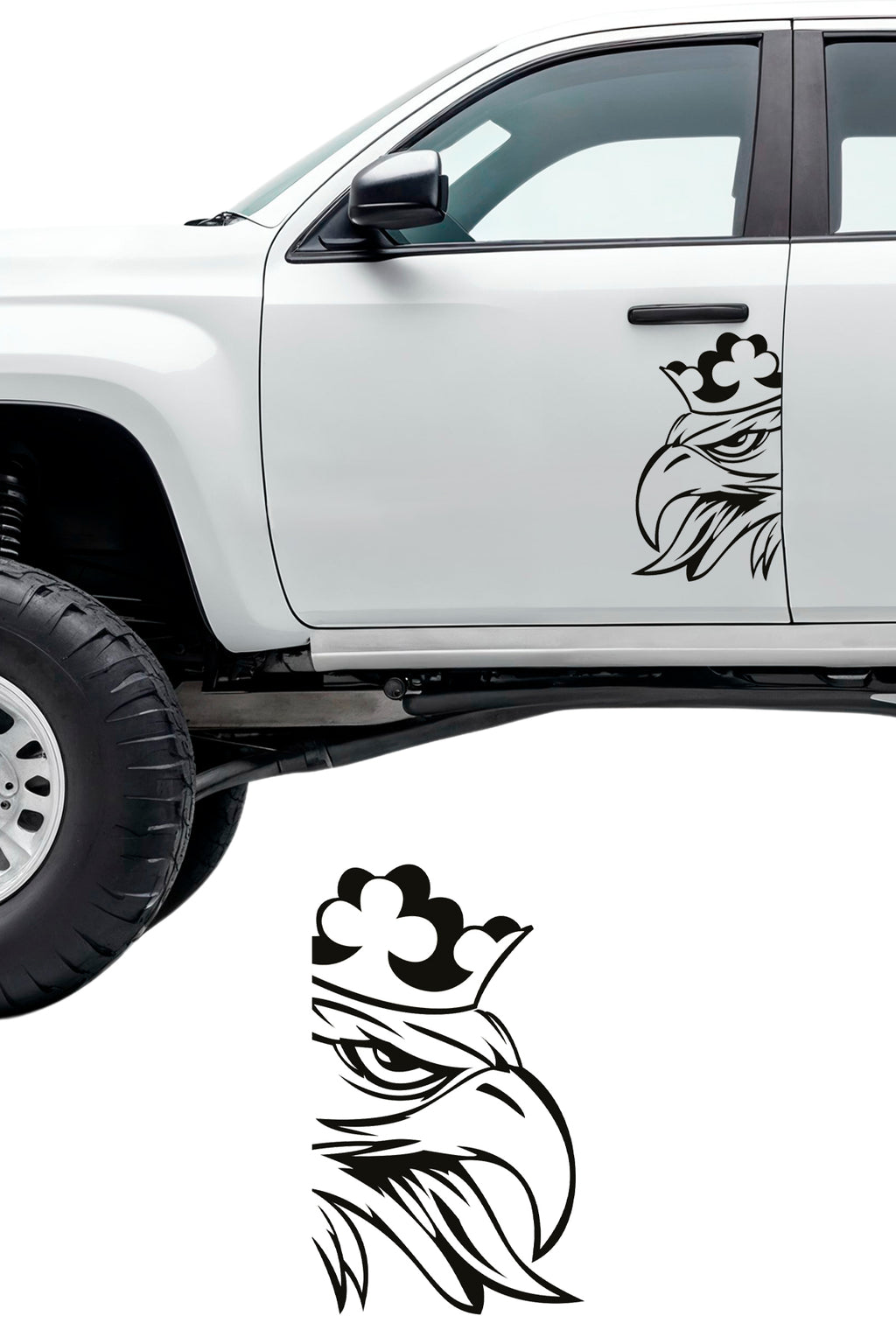 Scania Kartal Sticker Sağ