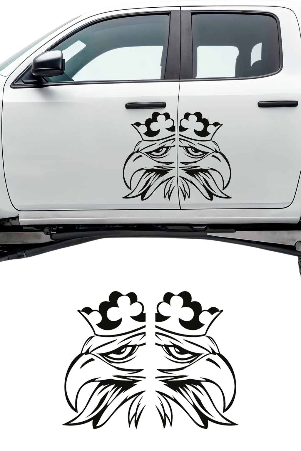 Scania Kartal Sticker Sağ Sol Takım