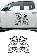 Scania Kartal Sticker Sağ Sol Takım