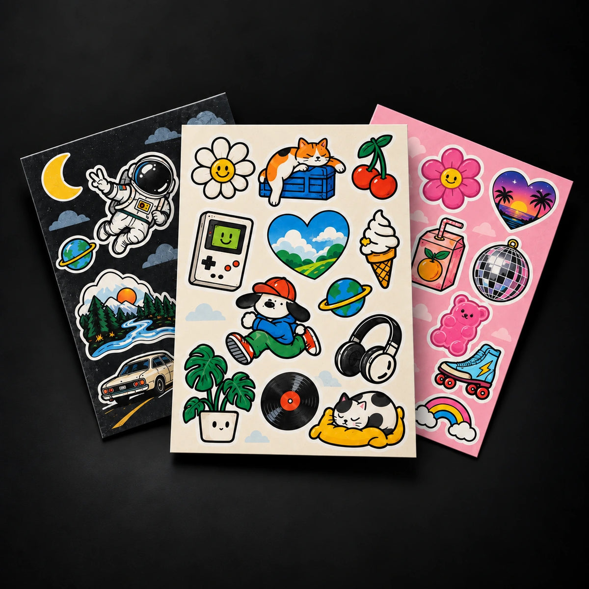Sticker Sheet & Kendi Sticker Paketin