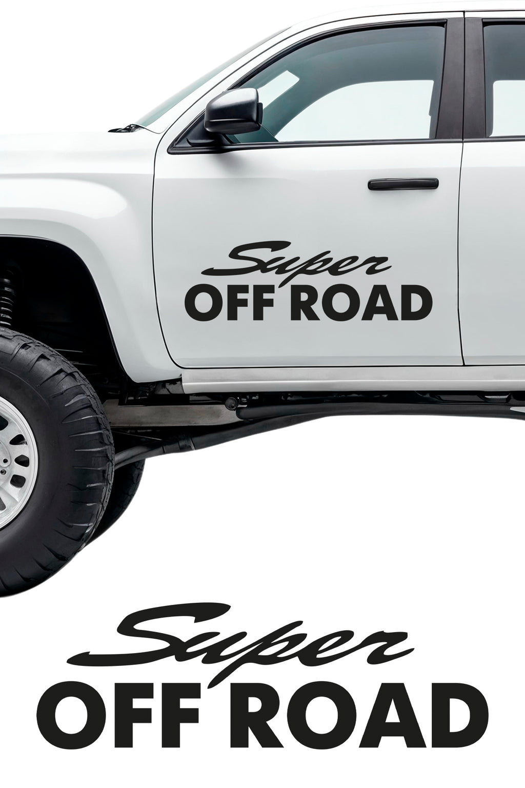 Super Off Road Sticker