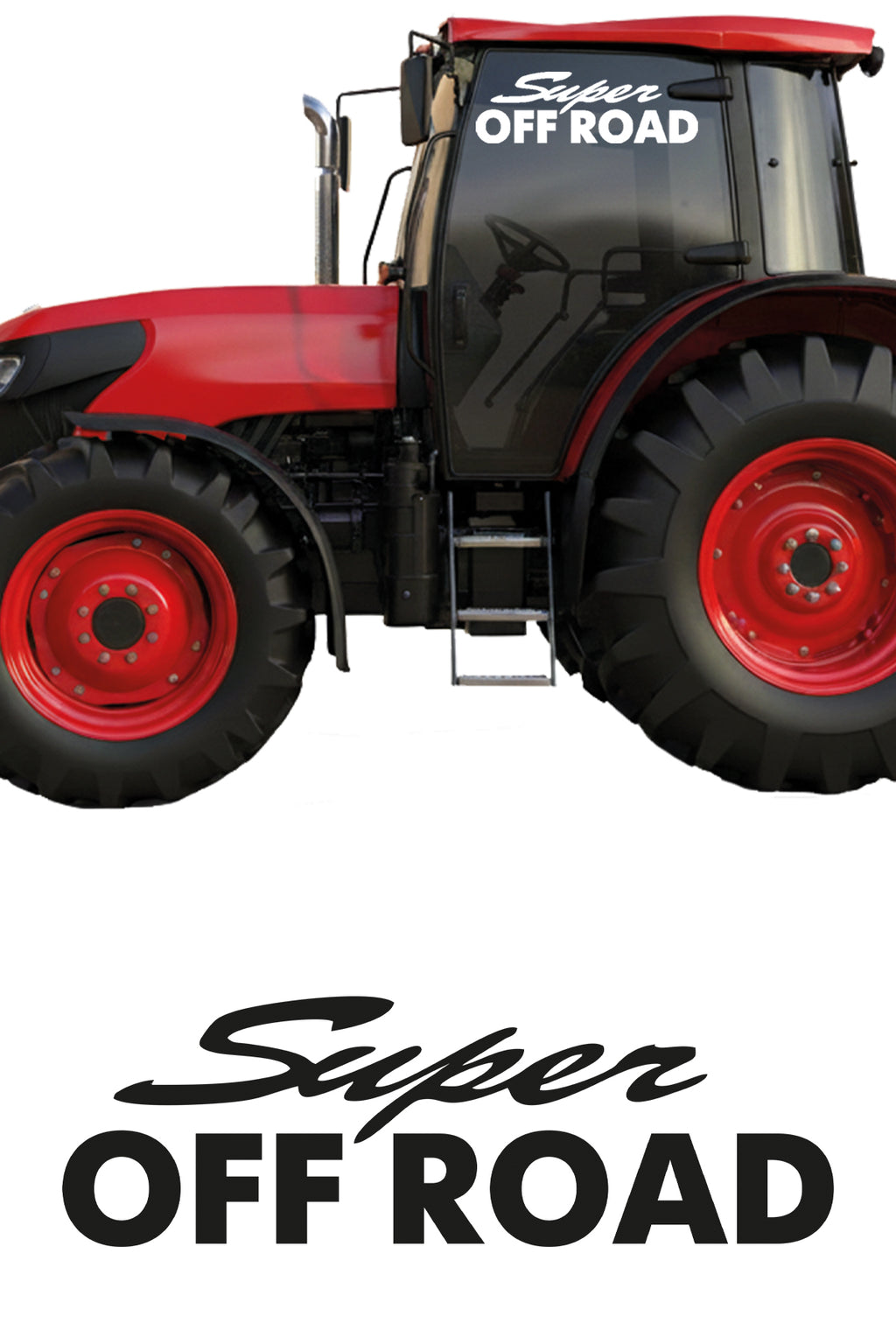Super Off Road Sticker
