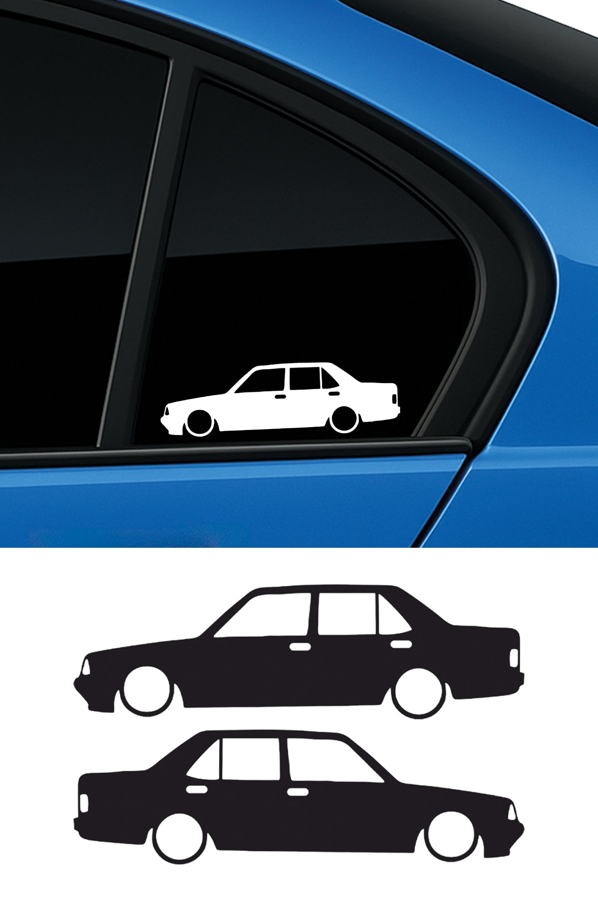 Tofaş Şahin Basık Oto Sticker Sağ Sol Takım