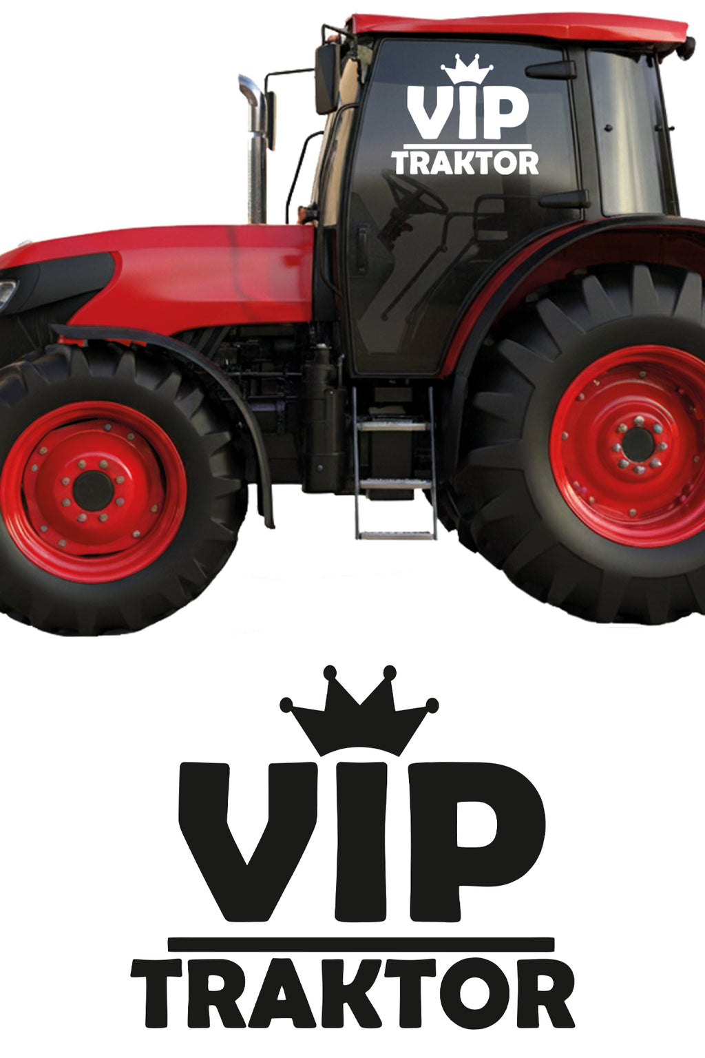 Vip Traktör Sticker