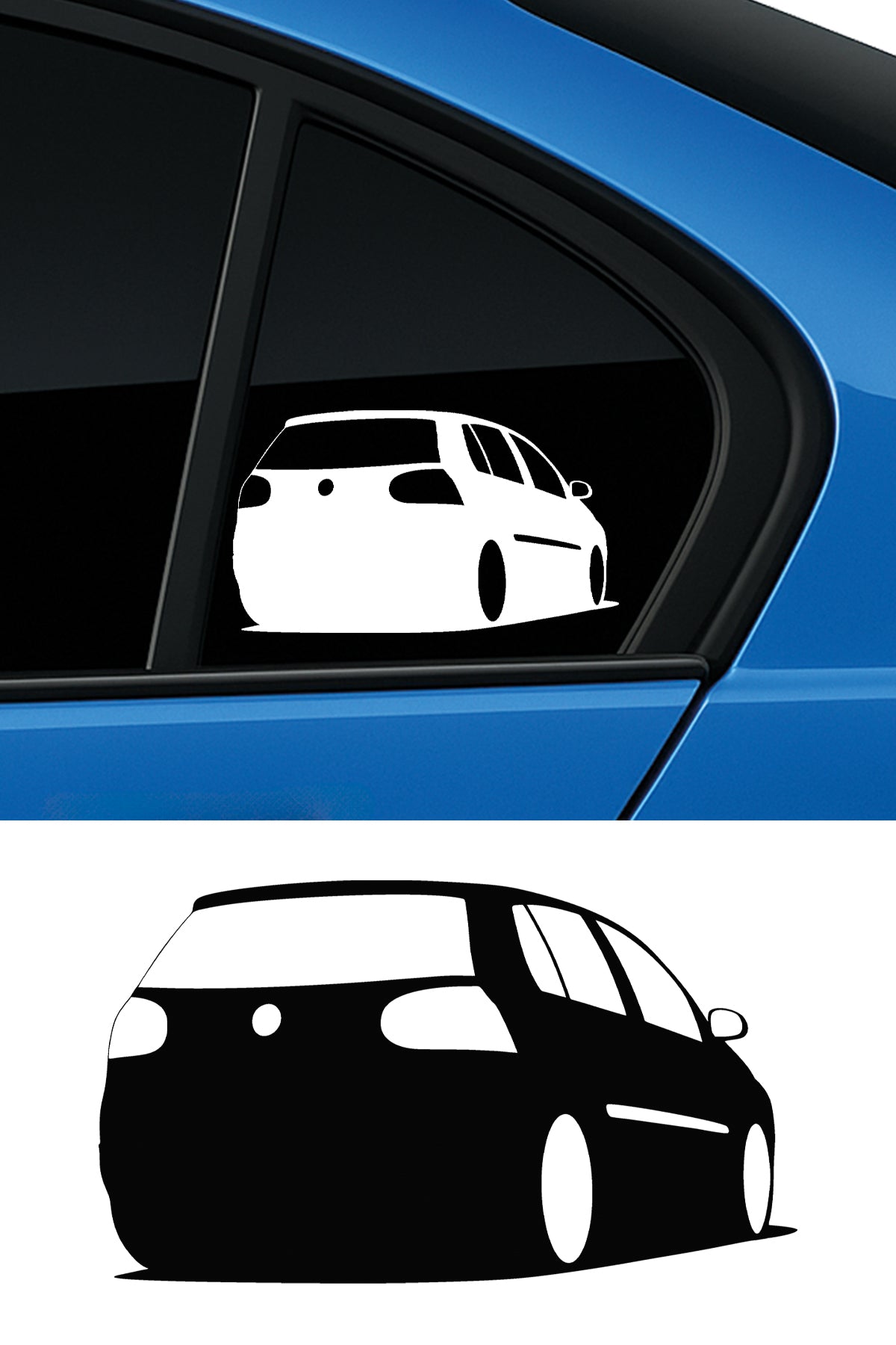 Volkswagen Golf Polo Sticker
