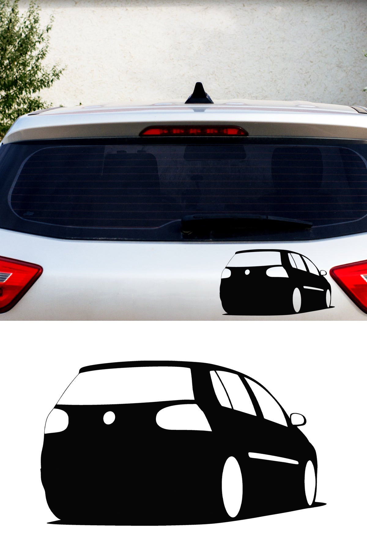 Volkswagen Golf Polo Sticker