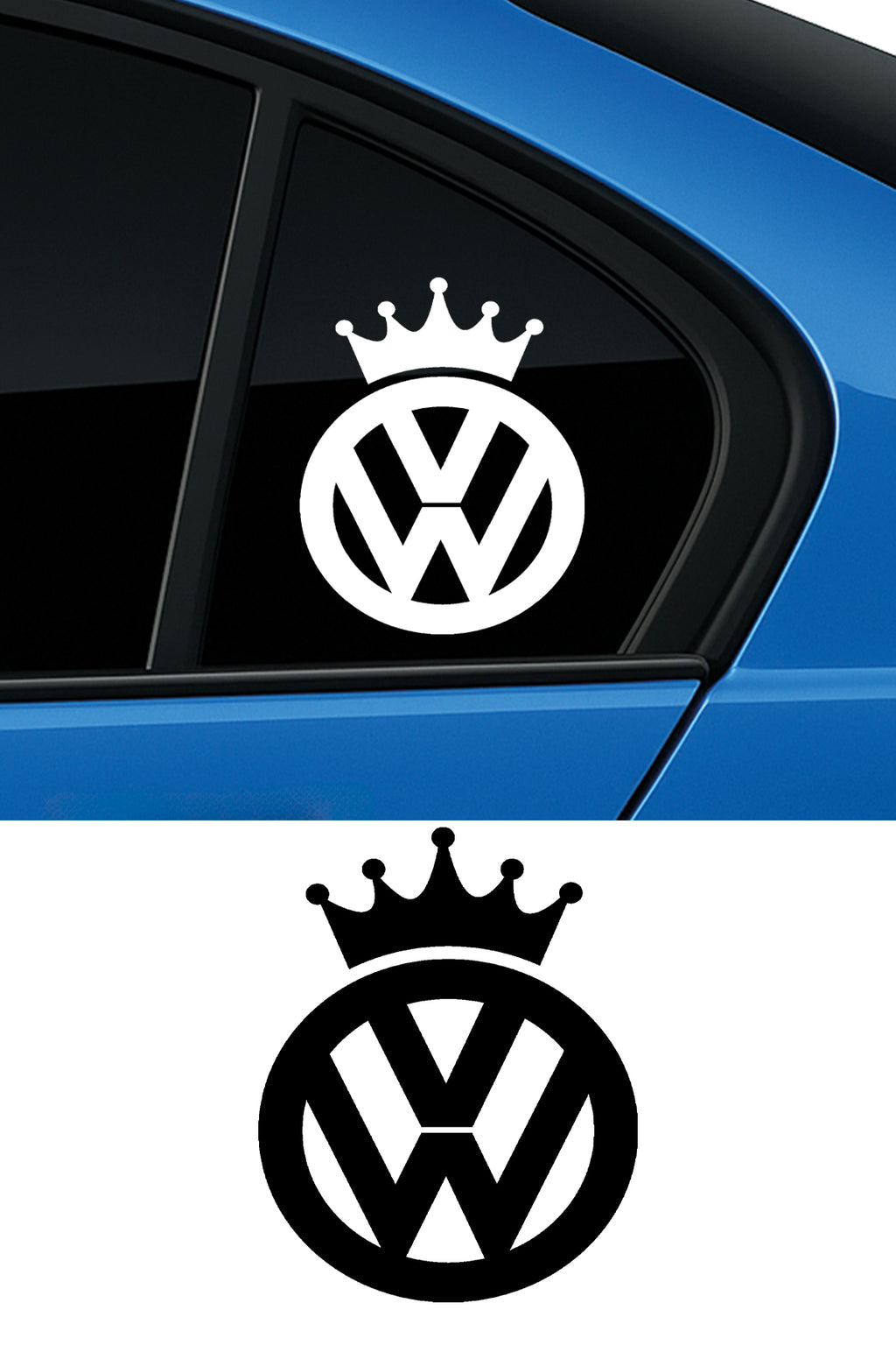 Volkswagen King Oto Sticker
