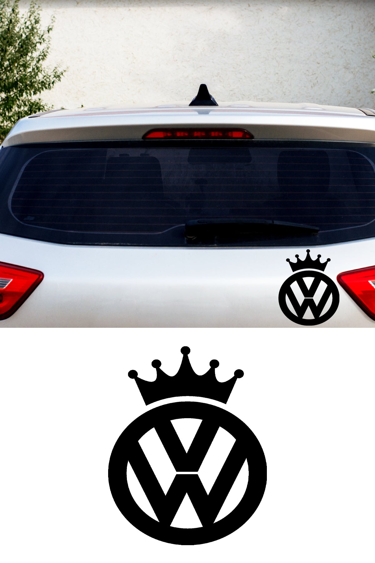 Volkswagen King Oto Sticker
