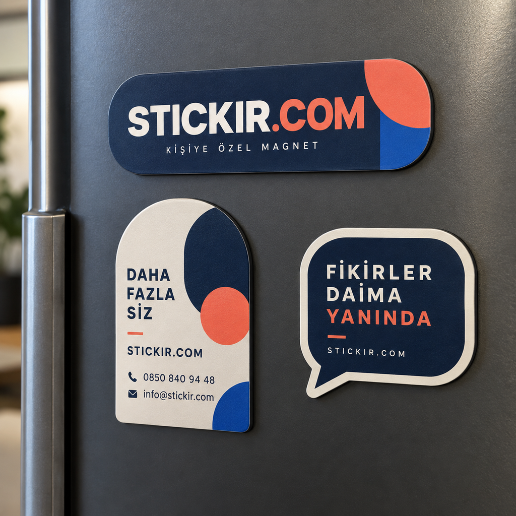 Özel Kesim Buzdolabı Magneti