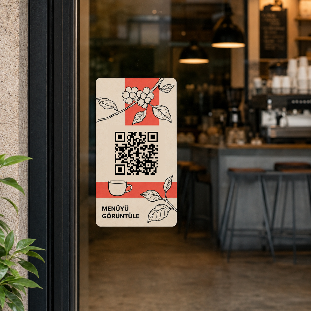QR Kod Sticker