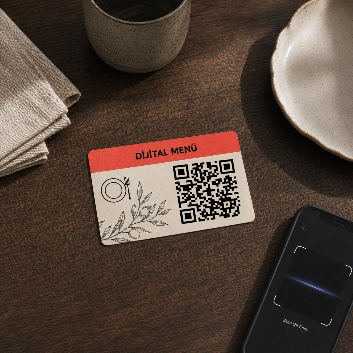 QR Kod Sticker