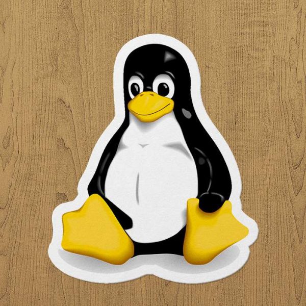 Linux Sticker Laptop