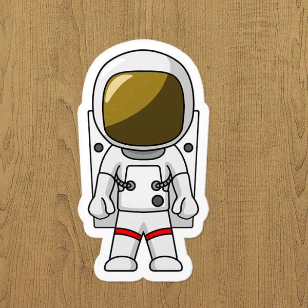 Astronot sticker