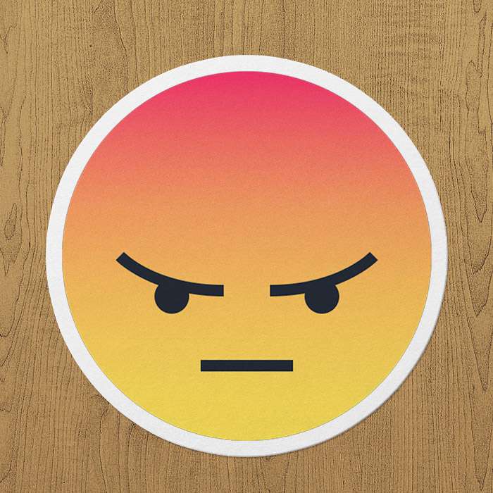 kızgın emoji sticker