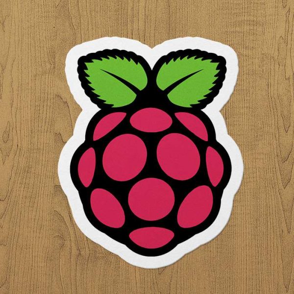 Raspberry pi sticker