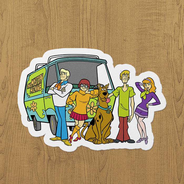 Scooby do sticker