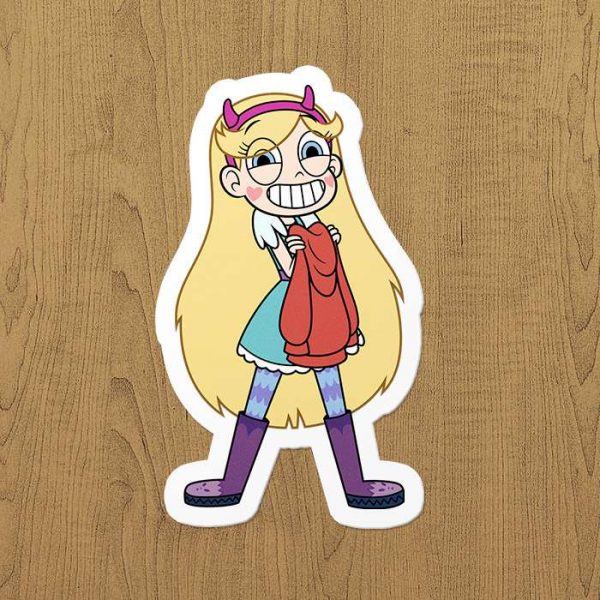 star kötülere karşı sticker etiket