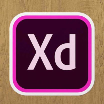 adobe Xd sticker etiket