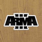 arma sticker etiket