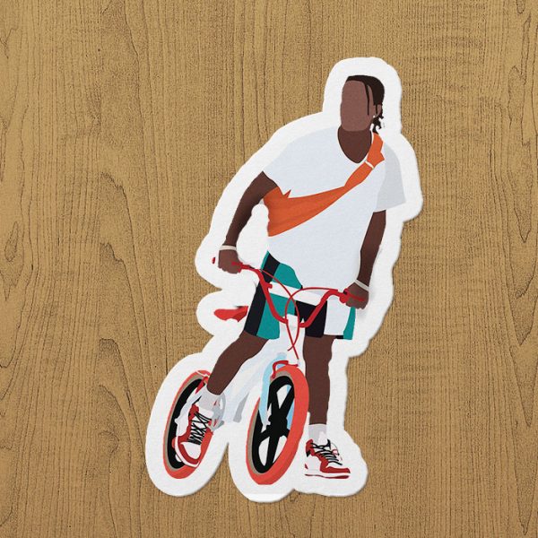 asap rocky sticker etiket